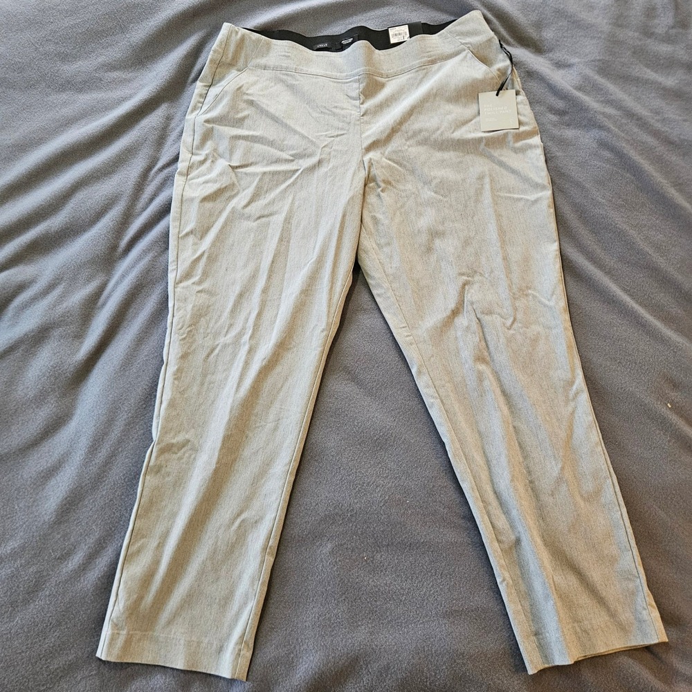 Simply Vera Vera Wang‎ XL Ankle Pants The Polished Twill Pull On Slacks